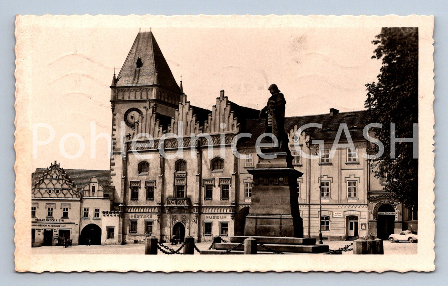 Postcard TÁBOR (ST7379)