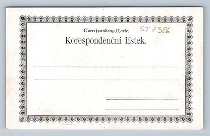 Postcard PRAGUE 100 YEARS AGO - JOSEPH SQUARE (ST7386)