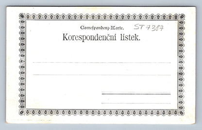 Postcard PRAGUE 100 YEARS AGO - KŘIŽOVNICKÉ NÁMĚSTÍ (ST7387)