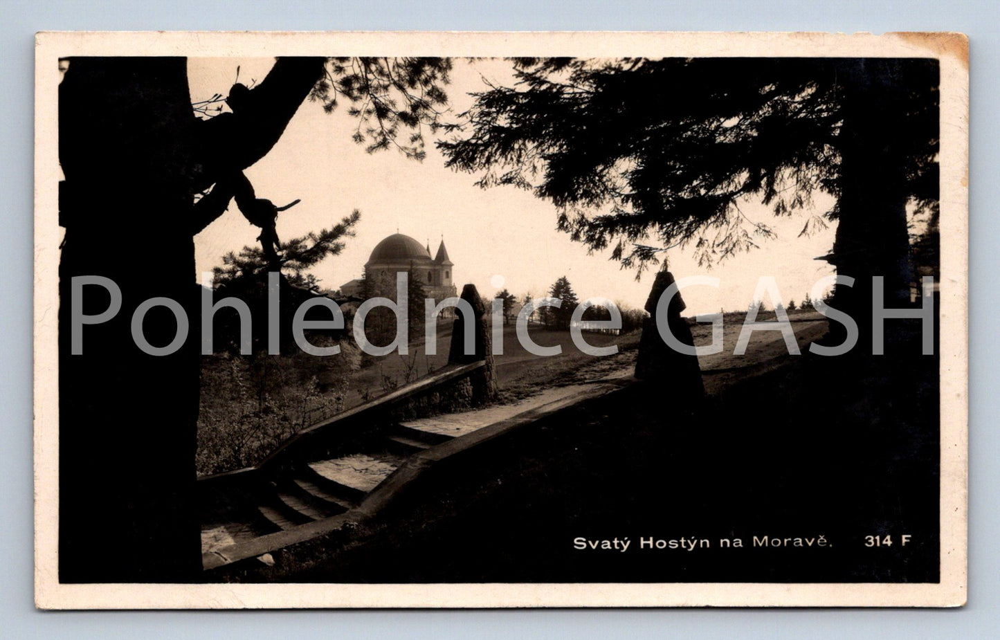 Postcard HOLY FASTING IN MORAVIA (ST7389)