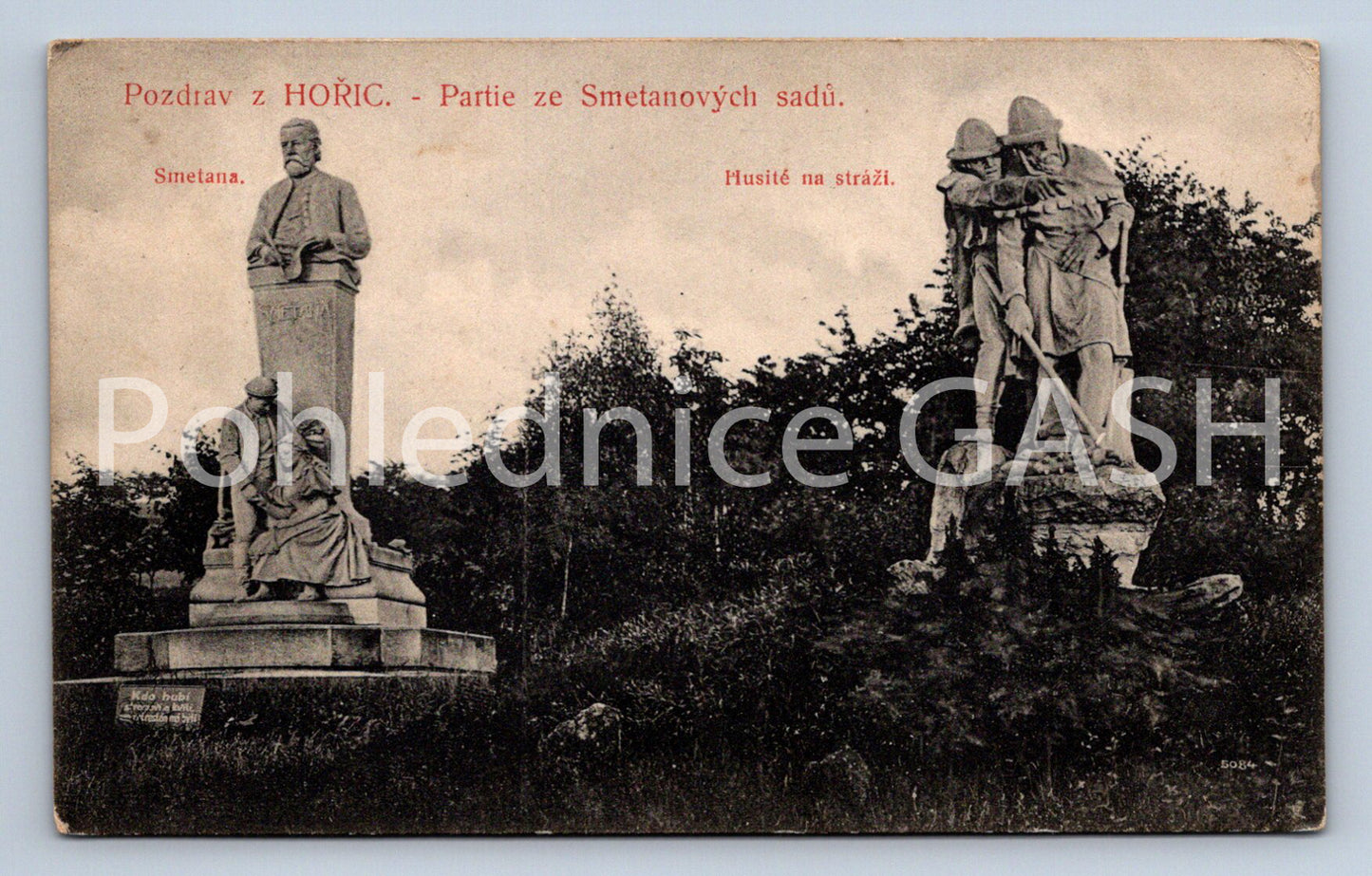 Postcard HOŘICE - PARTY FROM CREAM ORCHARDS (ST7397)
