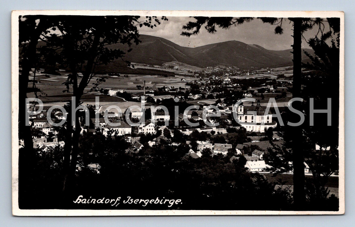 Postcard HAINDORF ISERGEBIRGE (ST7400)