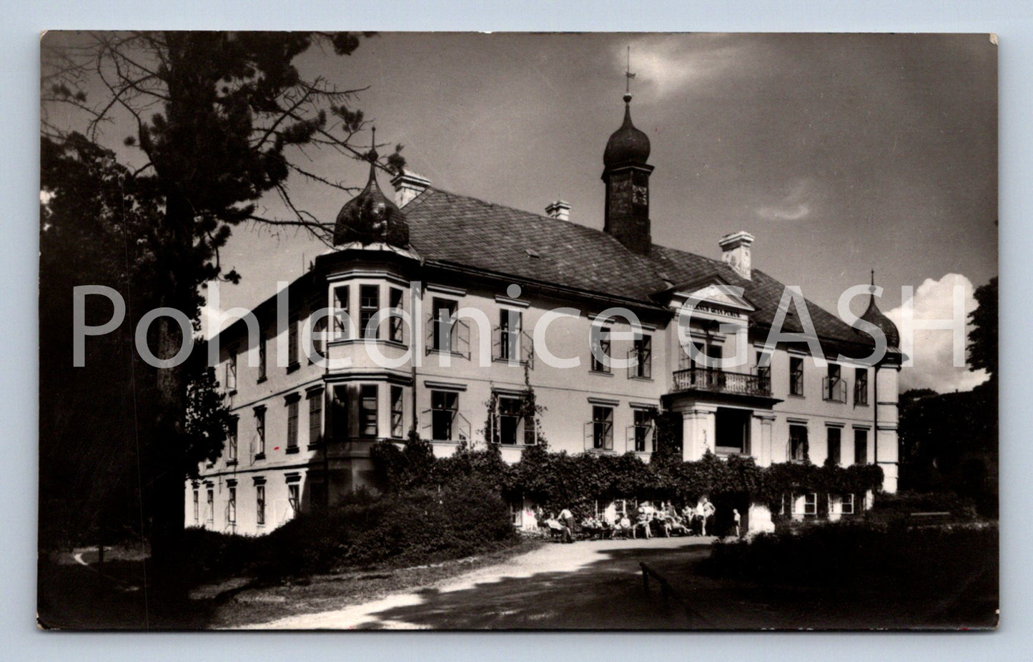 Postcard DOLNÍ ROŽÍNKA - STATE CHILDREN'S SANATORIUM (ST7405)