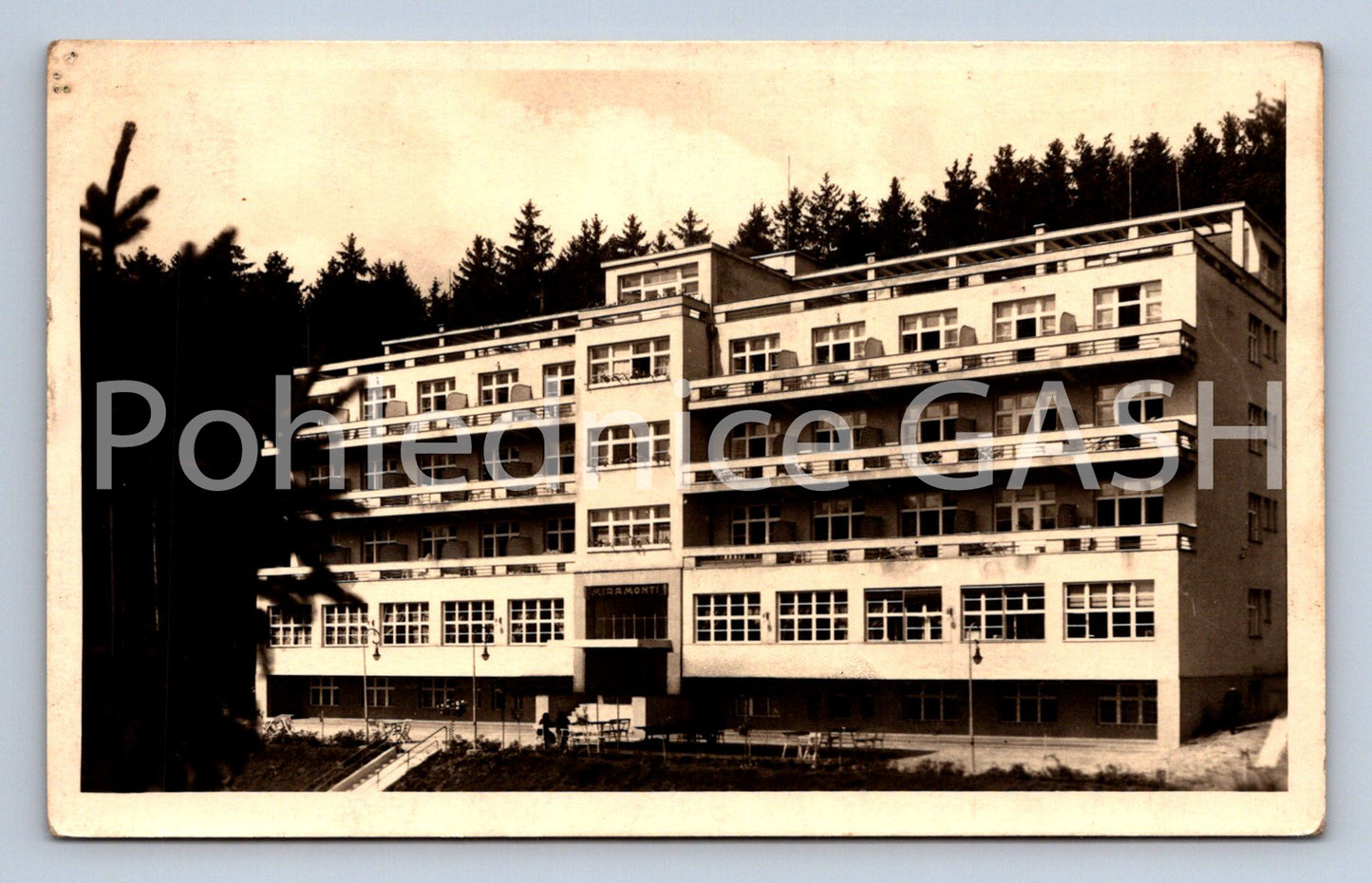 Postcard LÁZNĚ LUHAČOVICE - MIRAMONTI HOTEL (ST7409)