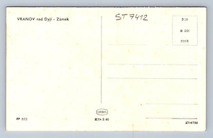 Postcard VRANOV NAD DYJÍ - CASTLE (ST7412)