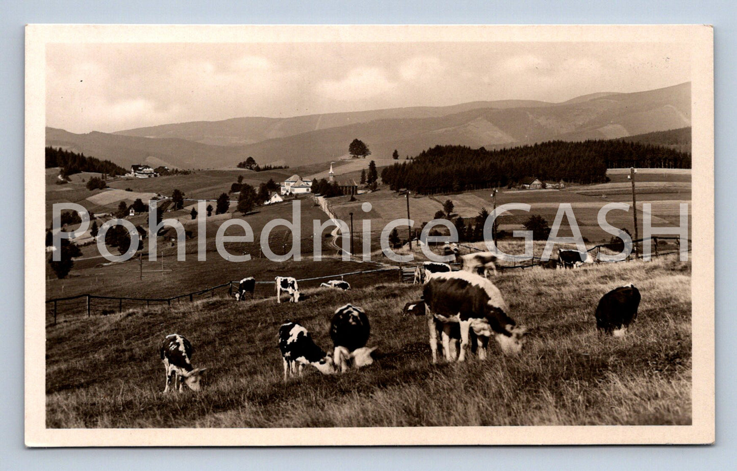 Postcard BESKYDY - ON GRUNI (ST7415)