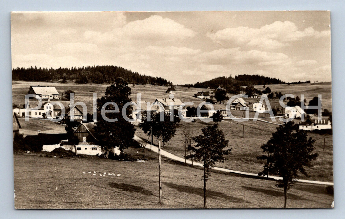 Postcard JIZERSKÉ MOUNTAINS - JANOV NAD NISOU HRABĚTICE (ST7419)