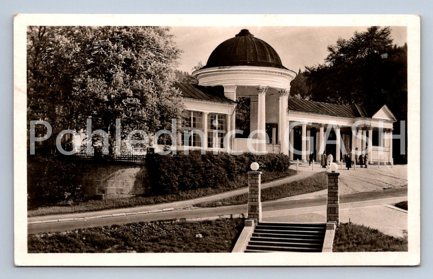 Postcard MARIÁNSKÉ LÁZNĚ - FERDINAND'S AND RUDOLF'S SPRING (ST7421)