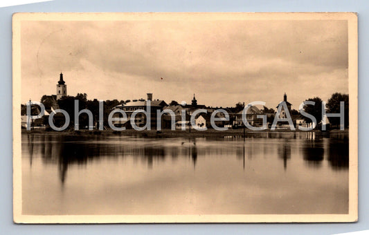 Postcard MERRY OVER THE LUŽNICI (ST7431)