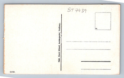 Postcard VODŇANY - INTERIOR OF THE CHURCH OF THE VIRGIN MARY (ST7439)