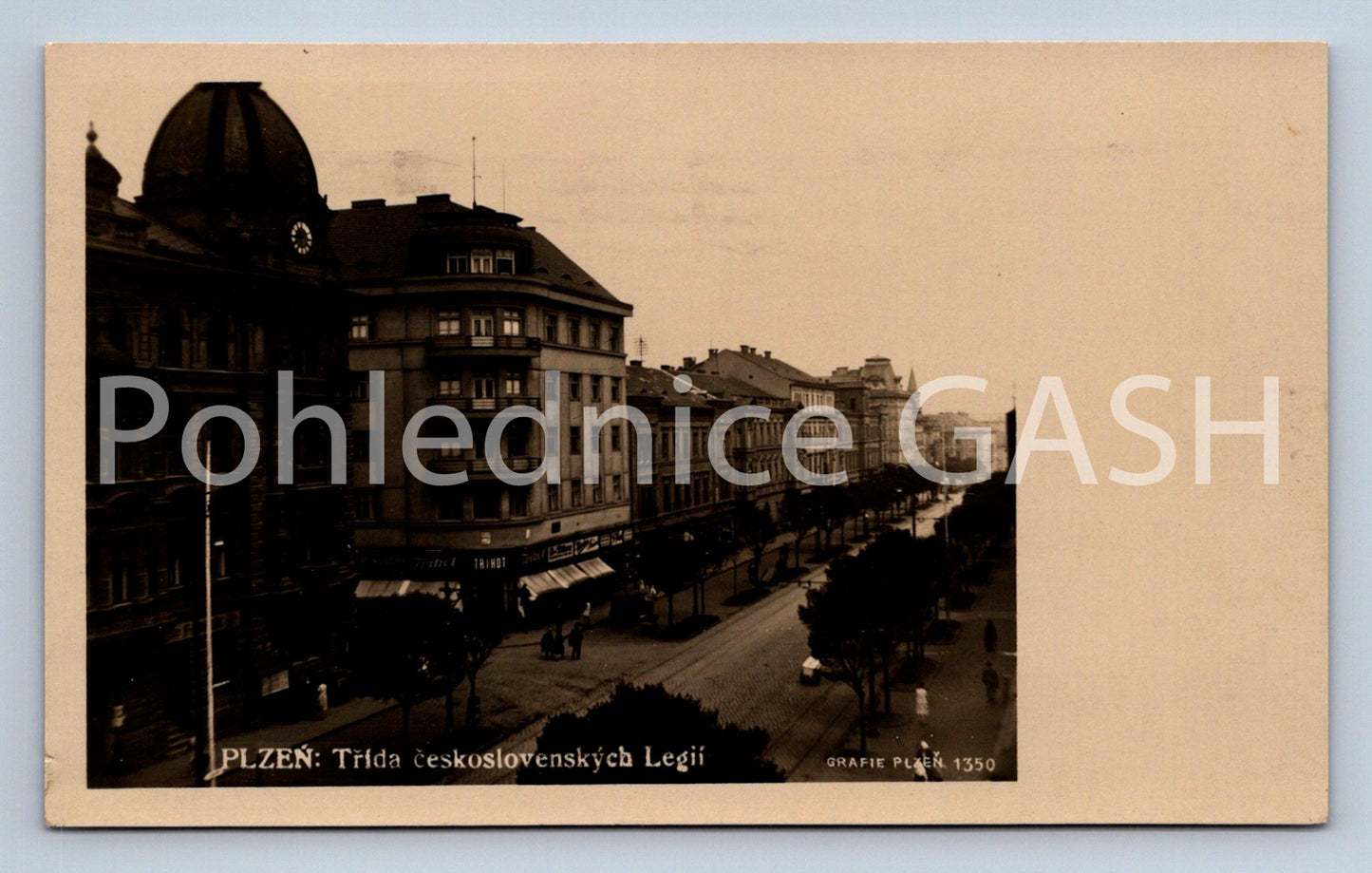 Postcard PILSEN - CLASS OF CZECHOSLOVAK LEGIONS (ST7443)