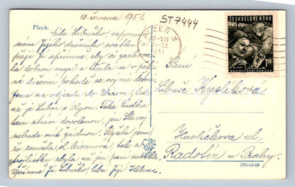 Postcard PILSEN (ST7444)