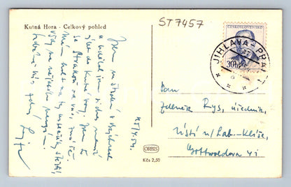 Postcard KUTNÁ HORA (ST7457)