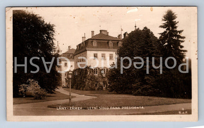 Postcard LANDS - CASTLE (ST7458)