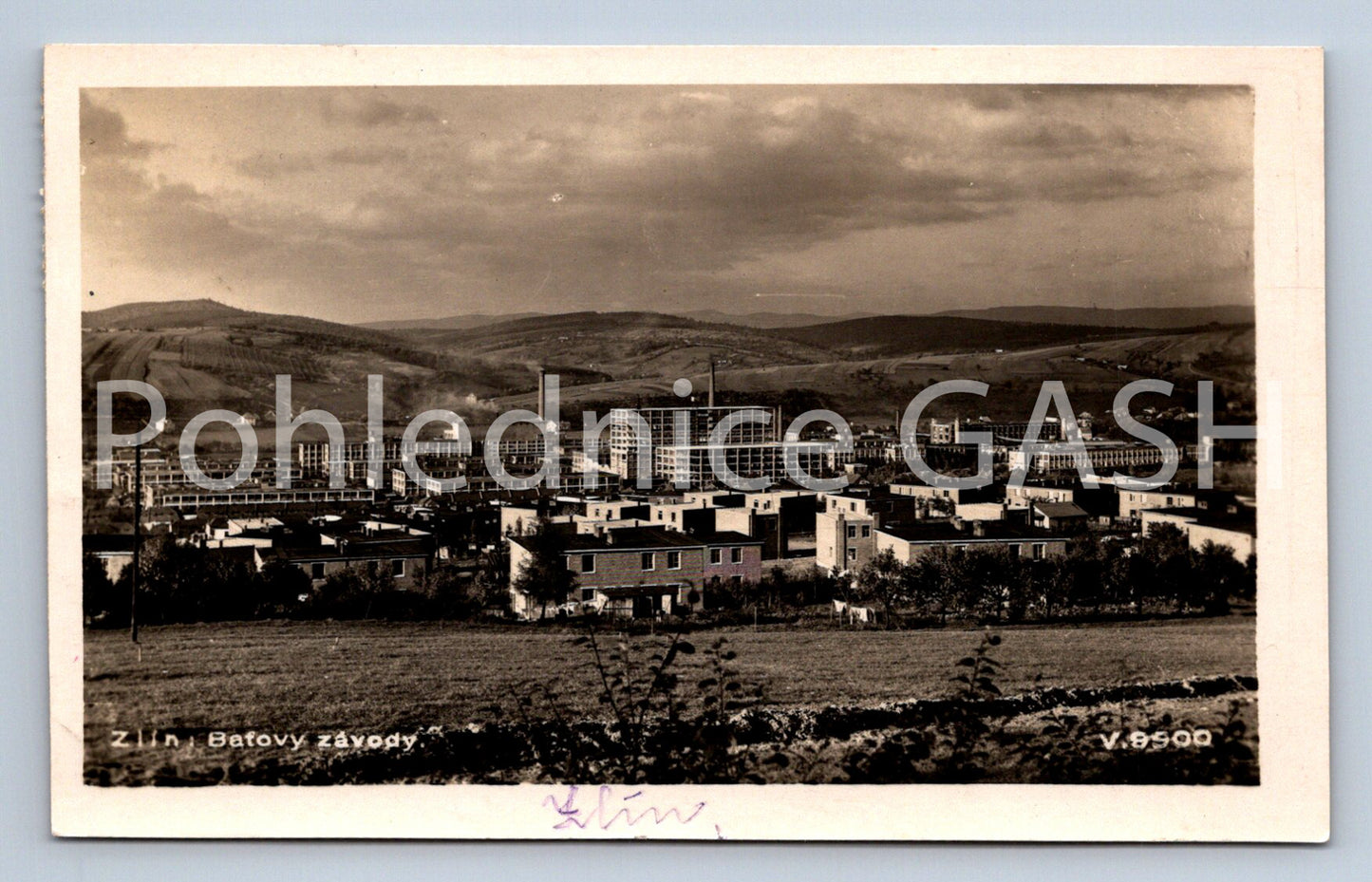 Postcard ZLÍN - BATOVY ZÁVODY (ST7459)