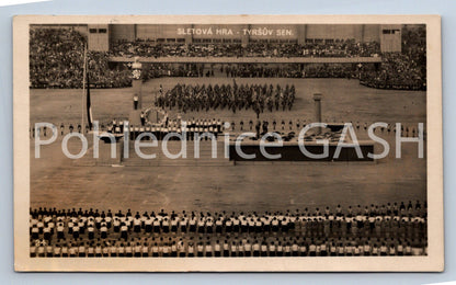 Postcard CZECHOSLOVAK MUNICIPALITY OF SOKOLSKÉ BIOGRAPHICAL DEPARTMENT (ST7460)