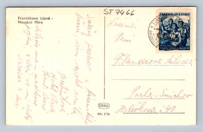 Postcard FRANCISKA LÁZNĚ (ST7466)