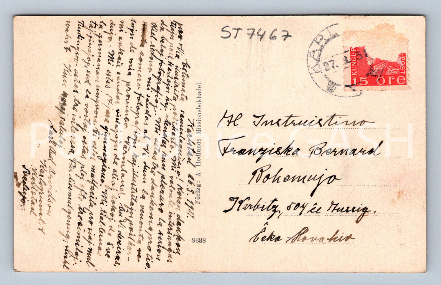 Postcard KARLOVY VARY (ST7467)