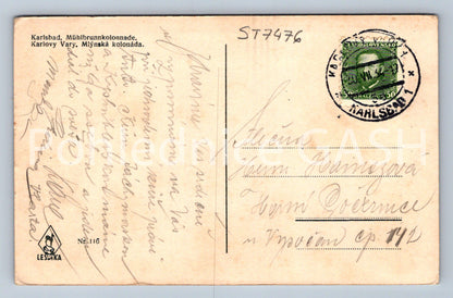 Postcard KARLOVY VARY - MILL COLONADE (ST7476)