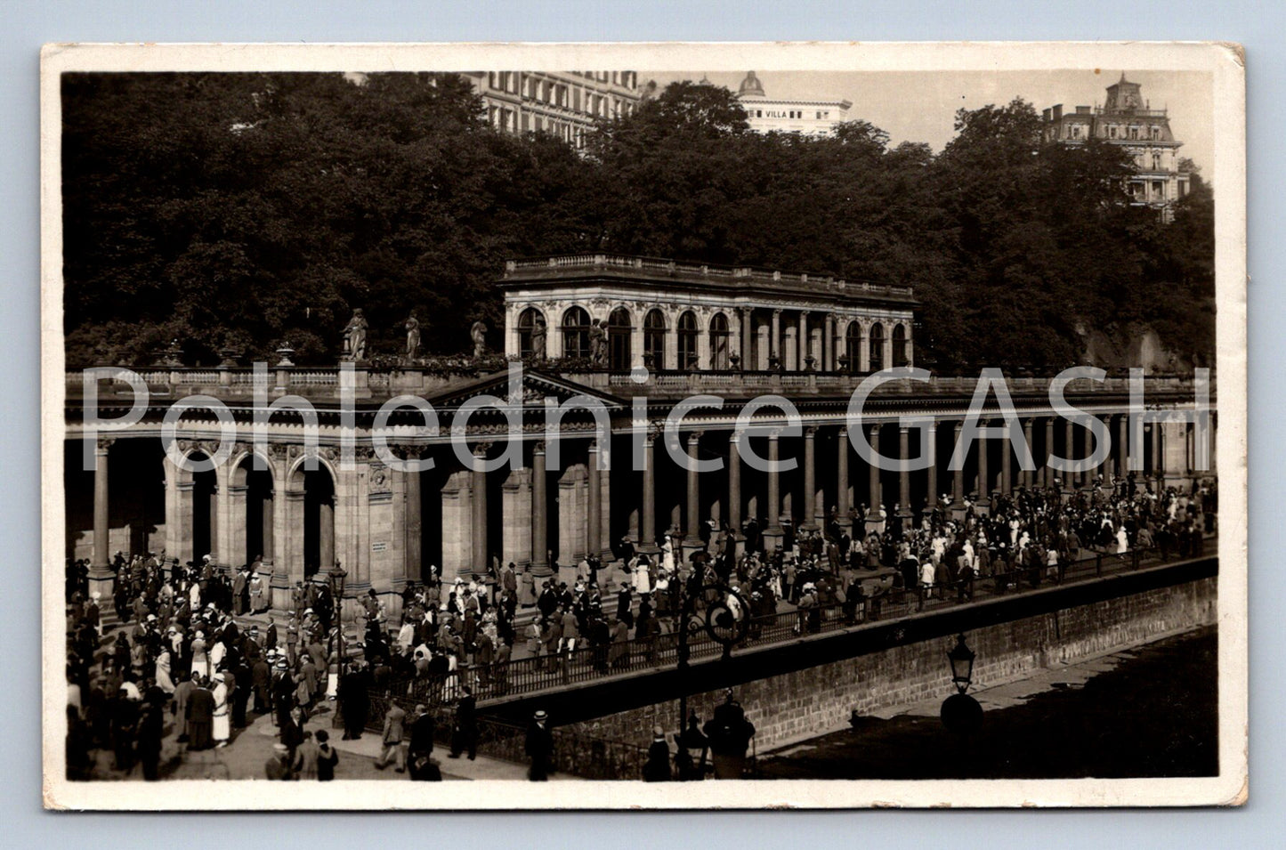 Postcard KARLOVY VARY - MILL COLONADE (ST7476)