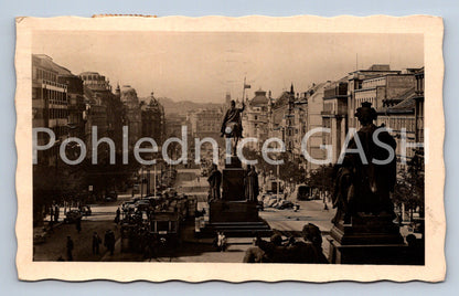 Postcard PRAGUE - WENCESLAWS SQUARE (ST7483)