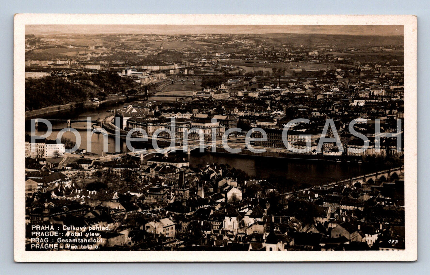 Postcard PRAGUE (ST7485)