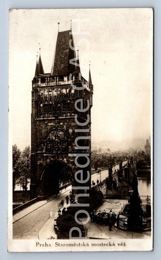Postcard PRAGUE - OLD TOWN BRIDGE TOWER (ST7487)