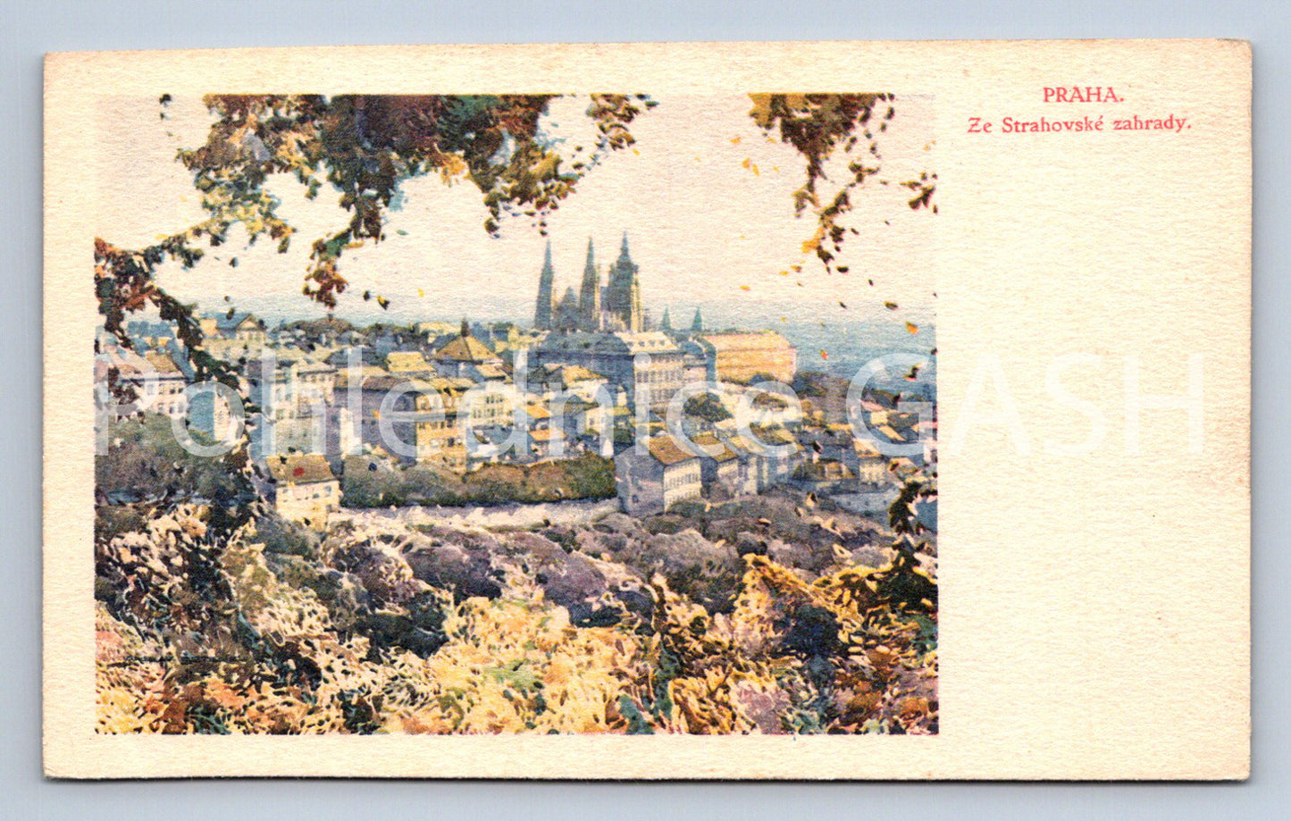 Postcard PRAGUE (ST7496)