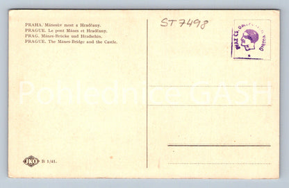Postcard PRAGUE (ST7498)