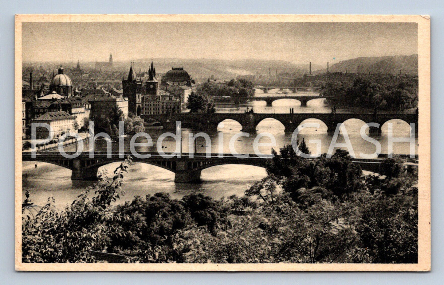 Postcard PRAGUE - PRAGUE BRIDGES (ST7499)