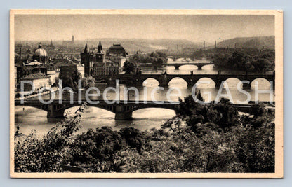 Postcard PRAGUE - PRAGUE BRIDGES (ST7499)