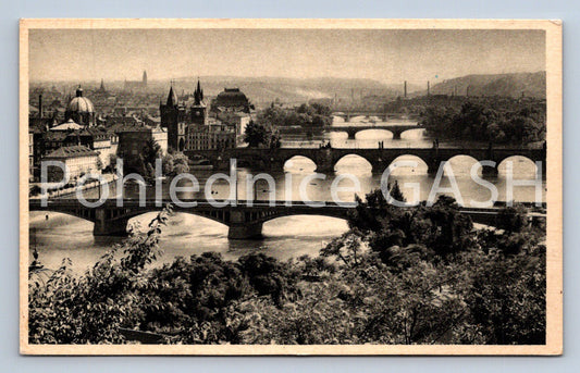 Postcard PRAGUE - PRAGUE BRIDGES (ST7499)
