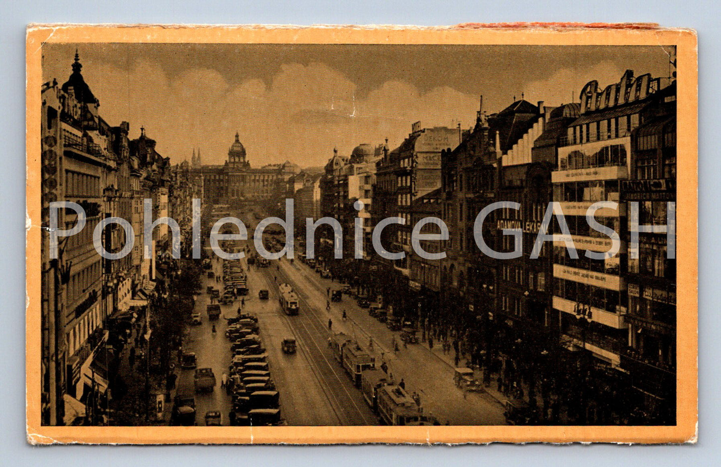 Postcard PRAGUE - WENCESLAWS SQUARE (ST7501)