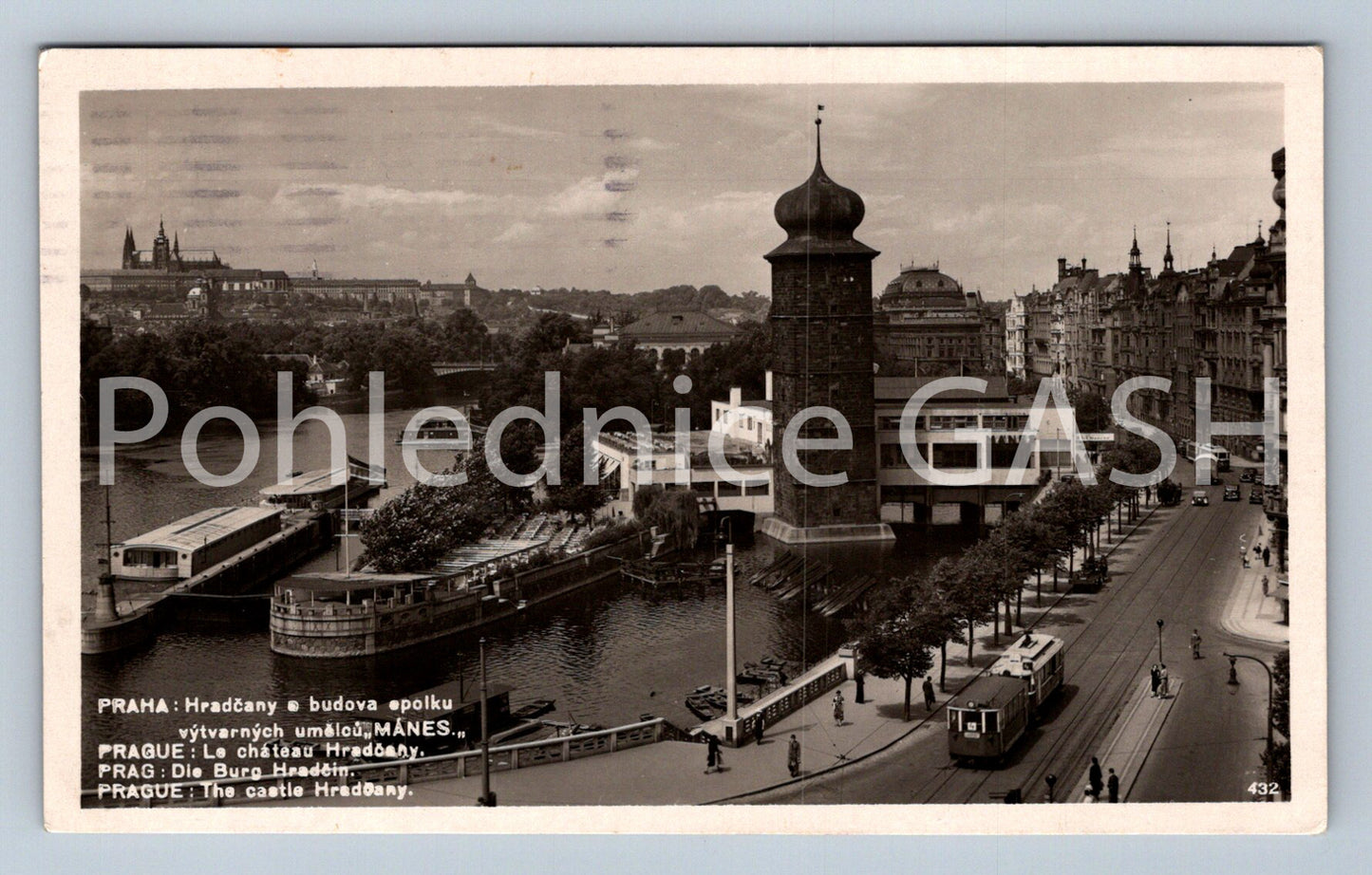 Postcard PRAGUE (ST7503)