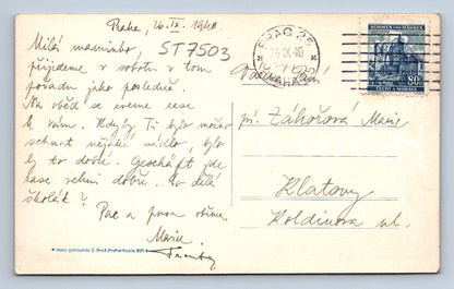 Postcard PRAGUE (ST7503)