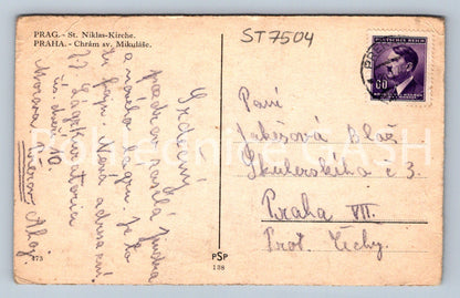Postcard PRAGUE (ST7504)