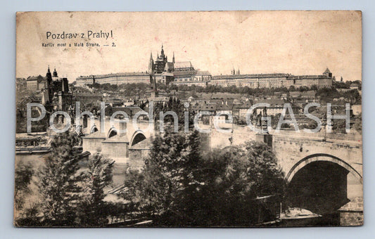 Postcard PRAGUE (ST7517)