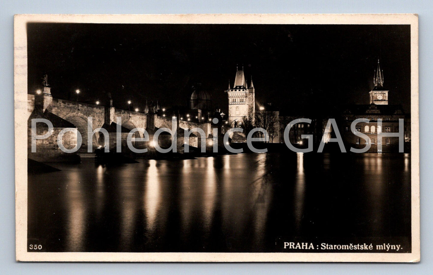 Postcard PRAGUE (ST7520)