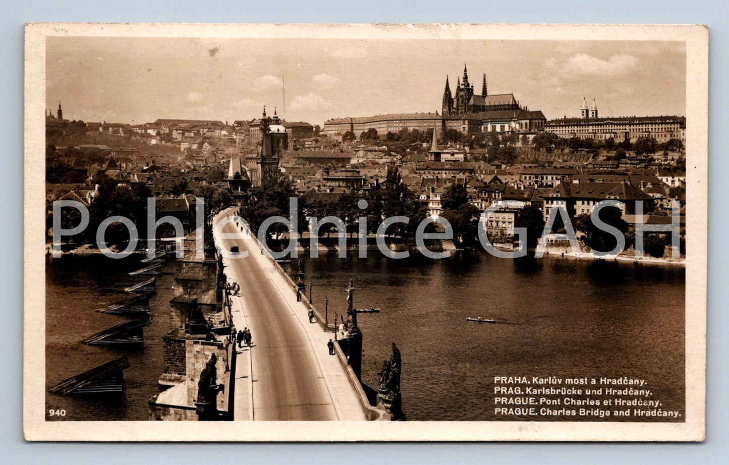 Postcard PRAGUE (ST7521)