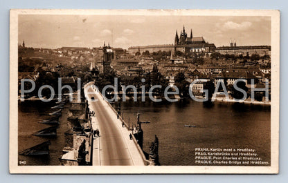 Postcard PRAGUE (ST7521)