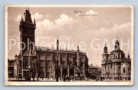 Postcard PRAGUE (ST7523)