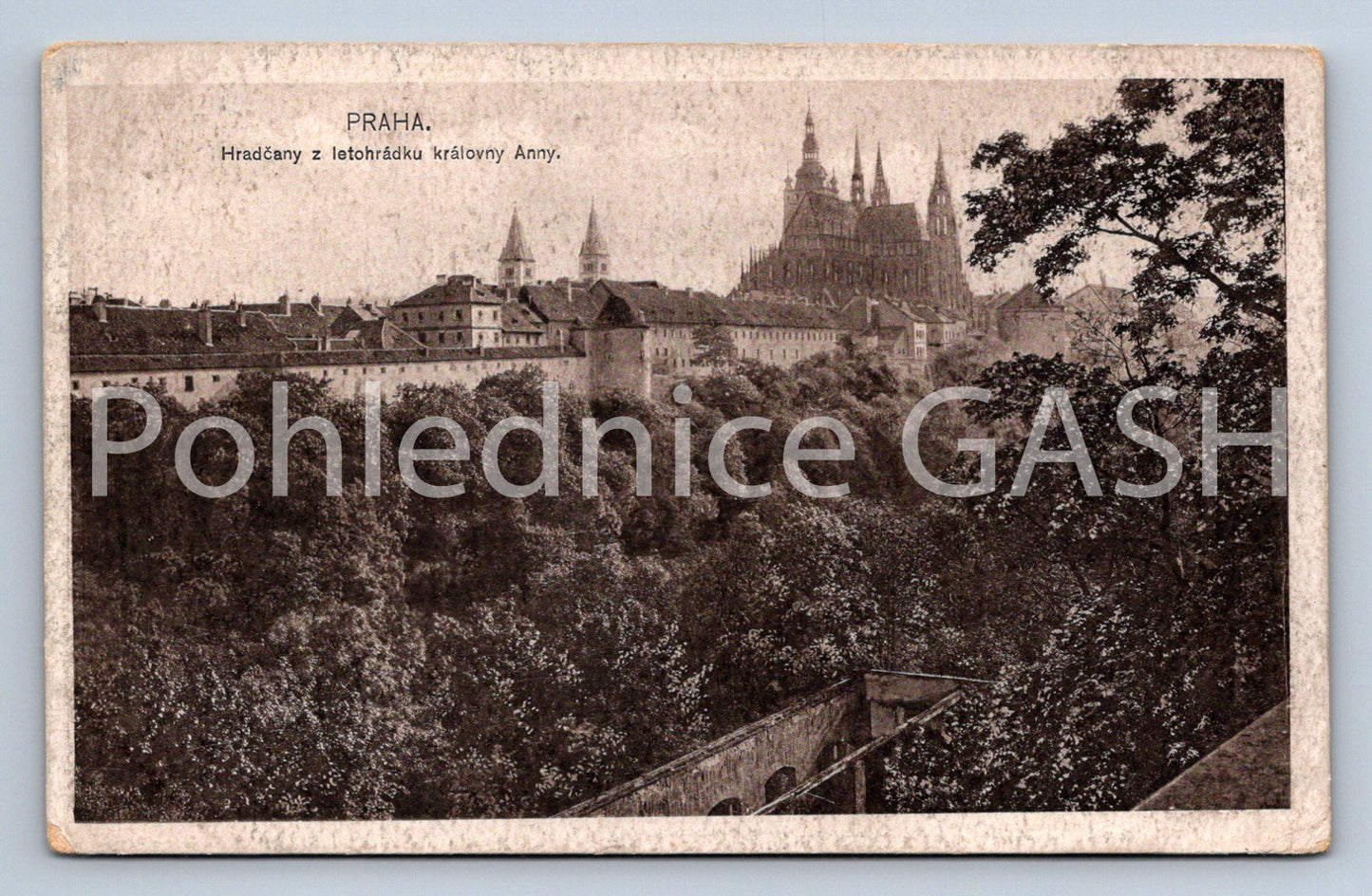 Postcard PRAGUE (ST7524)
