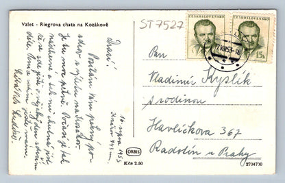 Postcard TAKEOFF (ST7527)