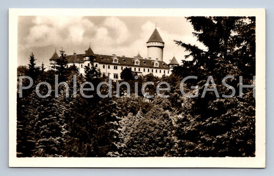 Postcard KONOPIŠTĚ CASTLE (ST7529)