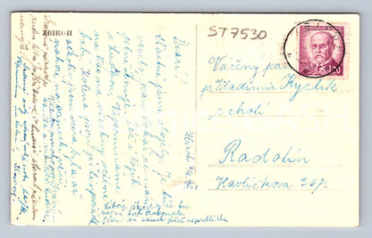Postcard ZBIROH (ST7530)