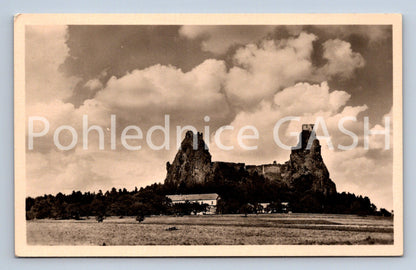 Postcard BOHEMIAN PARADISE - RUINS - PENSION BAJER (ST7532)