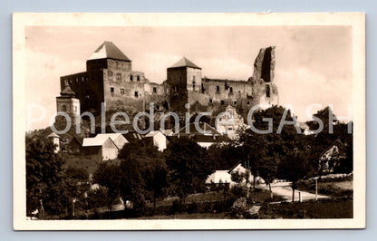 Postcard LIPNICE NAD SÁZAVOU CASTLE (ST7534)