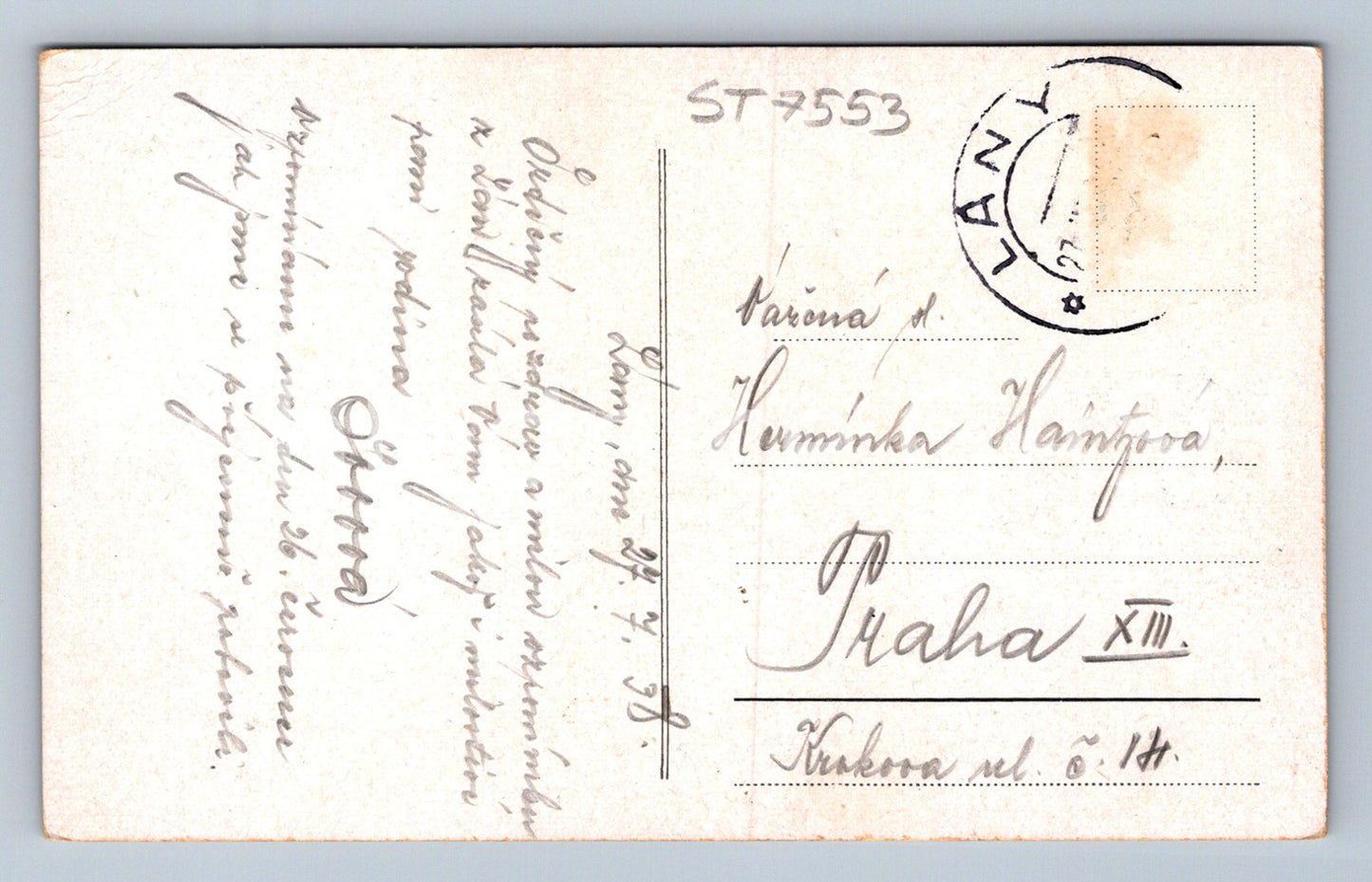 Postcard LANDS - CASTLE (ST7553)