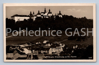 Postcard PRIBRAM (ST7554)