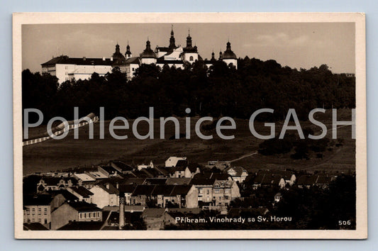 Postcard PRIBRAM (ST7554)